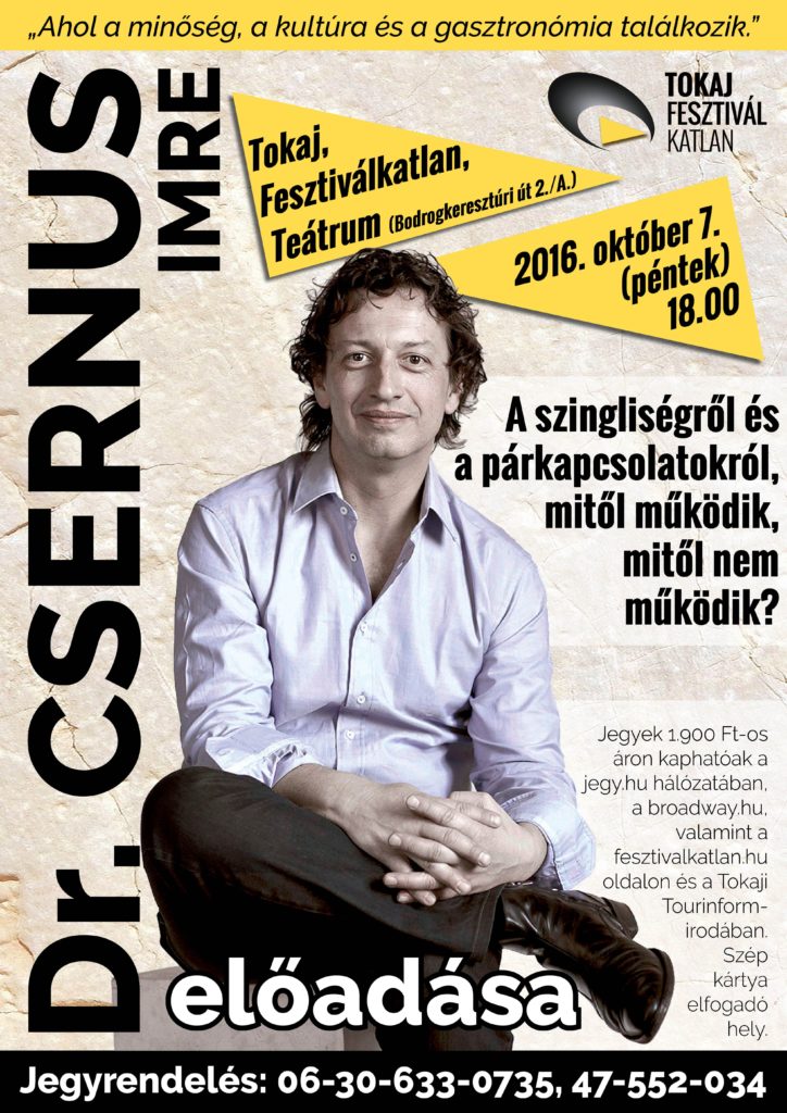 Dr. Csernus Imre Tokaj1007